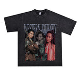 Film Star T Shirt Movie Westward Journey Stephen Chow Trendy Pure Cotton Short Sleeve Loose T-shirt