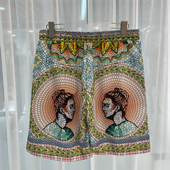 East Coast Shorts Summer Casual Digital Print Men's Shorts Beach Shorts