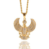 Jewelry 'Guardian Eagle 'Diamond Necklace Animal rapper