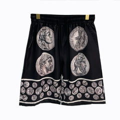 East Coast Shorts Summer Digital Print Men's Beach Shorts