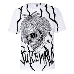 Juice WRLD T Shirt Summer Juice Wrld3d Printed T-shirt