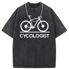 Men T Shirts Cotton short-sleeved T-shirt women's washed and old