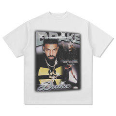 Drake T Shirts Printed Hip Hop Street
