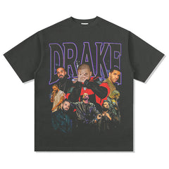 Drake T Shirts Hip Hop Loose T Shirts