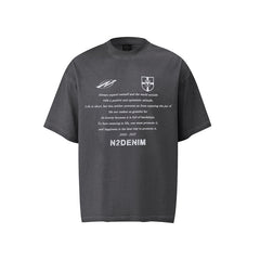 80s Casual Classics Shirts Short Sleeve T-Shirt Summer Loose Casual Crew Neck