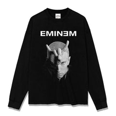 Detroit Eminem T Shirt Vintage Washed Old Cotton T-Shirt