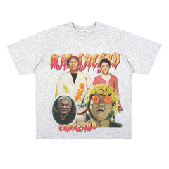 Film Star T Shirt Loose Heavy American Retro Street T-shirt