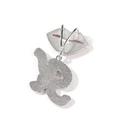 Jewelry Hip Hop Diamond Letter Fashion Lips Necklaces Spectrum St. Valentine's