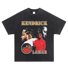 Kendrick Lamar T Shirts Kendrick Lamar Hip Hop Rap Loose