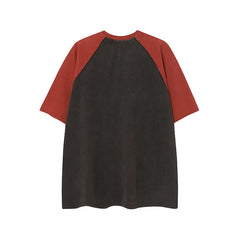 Camisas Vintage Hombre Vintage Loose Short Sleeve T-Shirt Top