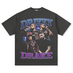 Drake T Shirts Hip Hop Loose T Shirts