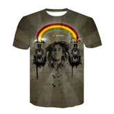 Juice WRLD T Shirt Rapper Juice WRLD Trendy 3D Printed T-shirt