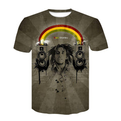 Juice WRLD T Shirt Rapper Juice WRLD Trendy 3D Printed T-shirt