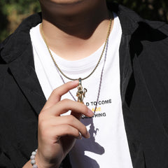 Jewelry 'Demon Cult Master 'Necklace Angel Pieces Egypt Pieces Jesus Pieces