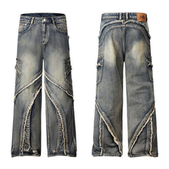 American Mens Jeans Straight Pants
