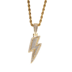Jewelry 'Lightning ' Necklace lightning rapper Spectrum