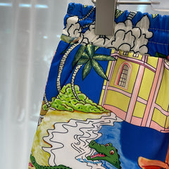 East Coast Shorts Summer Casual Digital Print Men's Shorts Beach Shorts