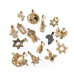 Jewelry Hip Hop Stainless Steel Pendant Necklace Punk Rock Rapper