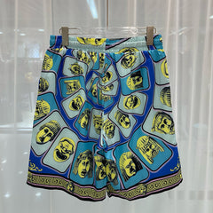 East Coast Shorts Summer Casual Digital Print Men's Shorts Beach Shorts