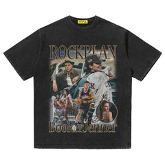 Kendrick Lamar T Shirts Vintage Washed Old Loose Short Sleeves