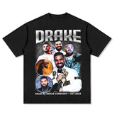 Drake T Shirts Hip Hop Loose T Shirts