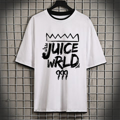 Juice WRLD T Shirt Hip Hop Rap Juice WRLD Printed round Neck Loose