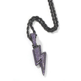 Jewelry 'Lightning ' Necklace lightning rapper Spectrum