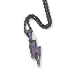 Jewelry 'Lightning ' Necklace lightning rapper Spectrum