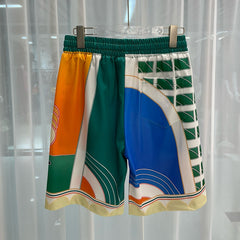 East Coast Shorts Summer Casual Digital Print Men's Shorts Beach Shorts