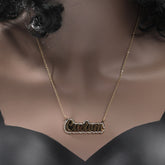 Jewelry Hip Hop Alphabet Necklace Custom Alphabet Word Up Alphabet Pieces