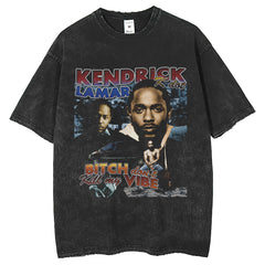 Men T Shirts American vintage rap doing old short sleeve hiphop