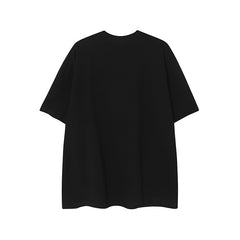 Camisas Vintage Hombre Vintage Flame Loose Short Sleeve T-Shirt