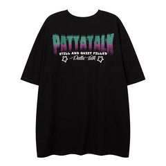 Camisas Vintage Hombre Short Sleeve T-Shirt Loose Casual Top