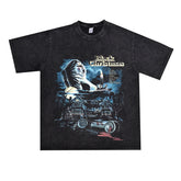 Film Star T Shirt Cotton Loose Nostalgic Short Sleeve American Retro Trendy T-shirt