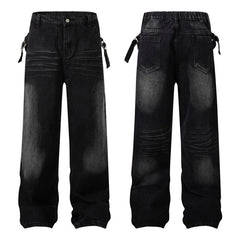 American Mens Jeans Retro Casual Jeans