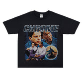 Film Star T Shirt Shawshank's Redemption Street Style Short Sleeve Loose Retro American T-shirt Men