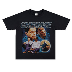 Film Star T Shirt Shawshank's Redemption Street Style Short Sleeve Loose Retro American T-shirt Men