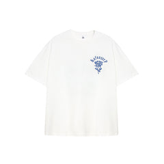 Camisas Vintage Hombre Vintage Rose Short Sleeve T-Shirt