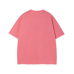 Camisas Vintage Hombre Graffiti Cat Print Short Sleeve T-Shirt