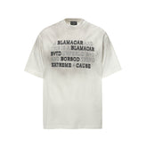 80s Casual Classics Shirts Crack Spray Painted Short Sleeve T-Shirt Loose Casual Top