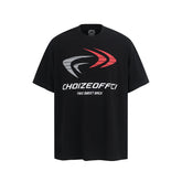 Camisas Vintage Hombre Arrow Print Short Sleeve T-Shirt