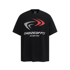 Camisas Vintage Hombre Arrow Print Short Sleeve T-Shirt