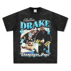 Drake T Shirts Hip Hop Loose T Shirts
