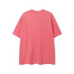 Camisas Vintage Hombre Vintage Fun Clown Graffiti Short Sleeve T-Shirt