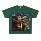 Film Star T Shirt European and American Classic Star Wars Movie Short Sleeve Loose Retro T-shirt