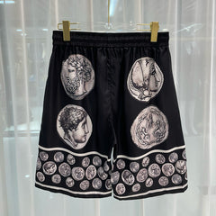 East Coast Shorts Summer Digital Print Men's Beach Shorts