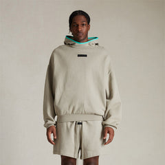Fog Essentials Hoodie Stretch-hemmed Fleece Hooded Sweater