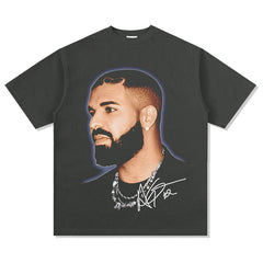 Drake T Shirts Hip Hop Loose T Shirts