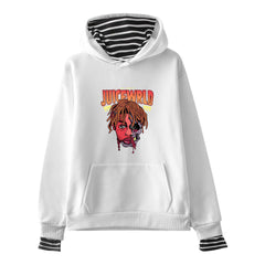 Juice WRLD in Loving Memory Hoodie Juice WRLD Peripheral Fashion Fake Two Pieces Printed Sweater for Women