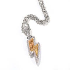 Jewelry 'Lightning ' Necklace lightning rapper Spectrum